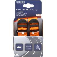 Sacs et Bagagerie Auto Sangles bagageres a boucle 2.5m Sacs et Bagagerie Auto Sangles bagageres a boucle 2.5m