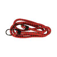 Sacs et Bagagerie Auto Tendeur Elastique Rouge Avec Crochets - D10mm 150cm