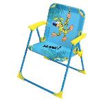 Table Activite - Jouet D'activite Salon de jardin pour enfants - FUN HOUSE - MARSUPILAMI - Jaune - 2 chaises pliantes - Parasol