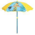 Table Activite - Jouet D'activite Salon de jardin pour enfants - FUN HOUSE - MARSUPILAMI - Jaune - 2 chaises pliantes - Parasol