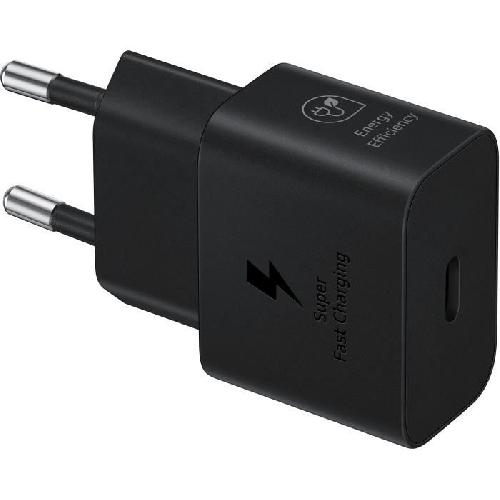 Chargeur - Adaptateur Alimentation Telephone SAMSUNG Chargeur secteur RAPIDE 25W USB C sans cable noir
