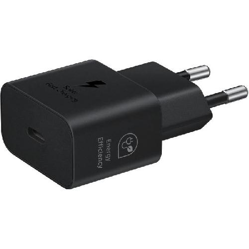 Chargeur - Adaptateur Alimentation Telephone SAMSUNG Chargeur secteur RAPIDE 25W USB C sans câble noir