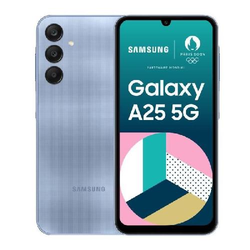 Smartphone Samsung Galaxy A25 Smartphone 128 Go 5G Bleu