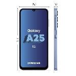 Smartphone Samsung Galaxy A25 Smartphone 128 Go 5G Bleu