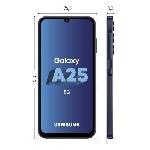 Smartphone Samsung Galaxy A25 Smartphone 256 Go 5G Bleu