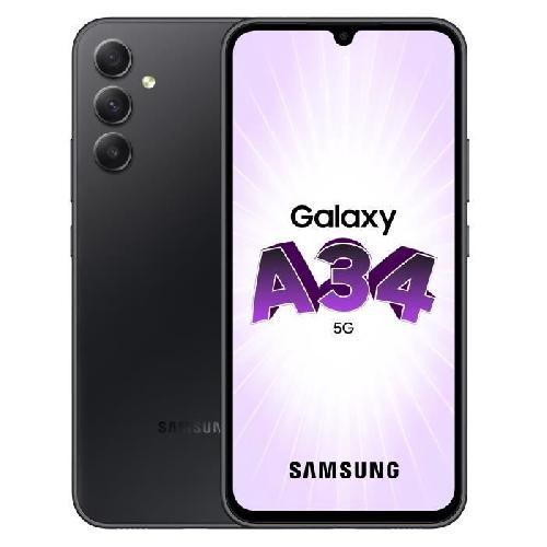 Smartphone SAMSUNG Galaxy A34 5G Graphite 128 Go