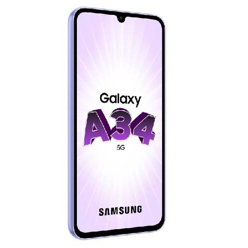 Smartphone SAMSUNG Galaxy A34 5G Lavande 128 Go