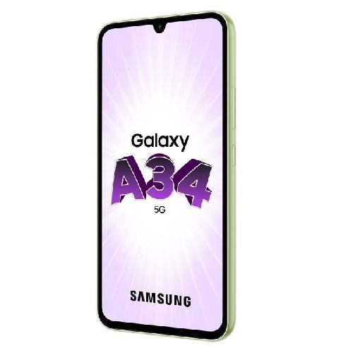 Smartphone SAMSUNG Galaxy A34 5G Lime 128 Go