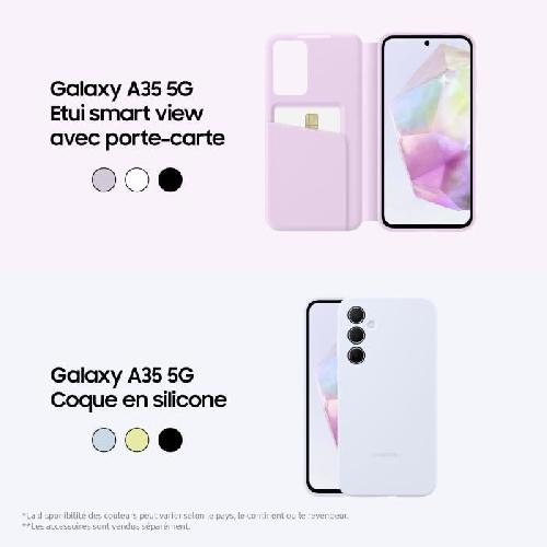 Smartphone Samsung Galaxy A35 Smartphone 128 Go 5G Lilas