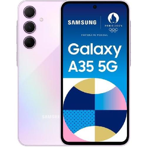 Smartphone Samsung Galaxy A35 Smartphone 128 Go 5G Lilas