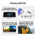 Smartphone Samsung Galaxy A55 Smartphone 128 Go 5G Bleu