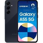 Smartphone Samsung Galaxy A55 Smartphone 128 Go 5G Bleu nuit