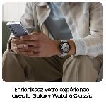 Montre Bluetooth - Montre Connectee - Montre Intelligente SAMSUNG Galaxy Watch6 Classic 43mm Noir 4G