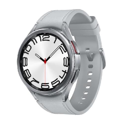 Montre Bluetooth - Montre Connectee - Montre Intelligente SAMSUNG Galaxy Watch6 Classic 47mm Argent 4G