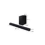 Barre De Son SAMSUNG HW-C450 - Barre de son 2.1ch - 300W - Bluetooth - DTS Virtual:X - Caisson de basse sans fil - Bass Boost