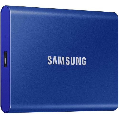 Disque Dur Ssd Externe SAMSUNG SSD Externe T7 Bleu 2 To MU-PC2T0H-WW