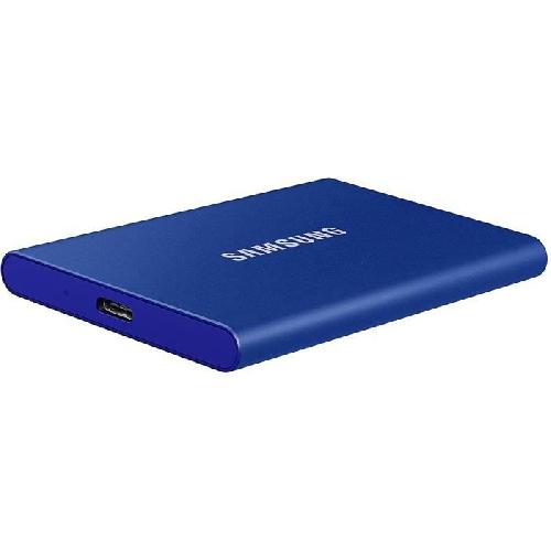 Disque Dur Ssd Externe SAMSUNG SSD Externe T7 Bleu 2 To MU-PC2T0H-WW