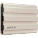 Disque Dur Ssd Externe SAMSUNG SSD Externe T7 Shield Beige 1 To MU-PE1T0K-EU