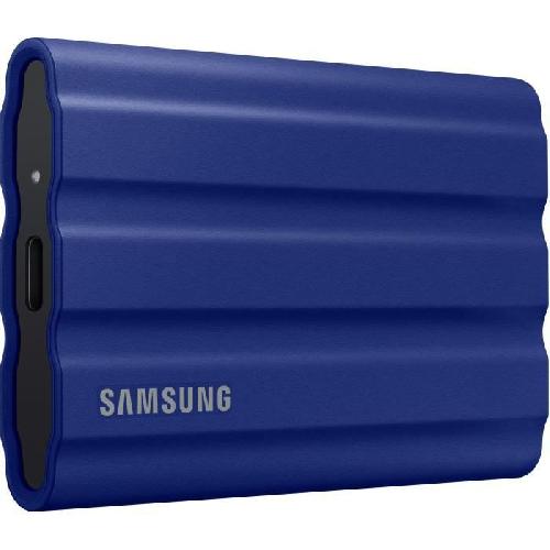 Disque Dur Ssd Externe SAMSUNG SSD Externe T7 Shield Bleu 1 To MU-PE1T0R-EU