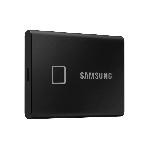 Disque Dur Ssd Externe SAMSUNG SSD externe T7 Touch USB type C coloris noir 1 To
