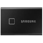 Disque Dur Ssd Externe SAMSUNG SSD externe T7 Touch USB type C coloris noir 500 Go