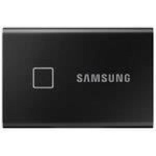 Disque Dur Ssd Externe SAMSUNG SSD externe T7 Touch USB type C coloris noir 500 Go