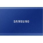 Disque Dur Ssd Externe SAMSUNG SSD externe T7 USB type C coloris bleu 500 Go