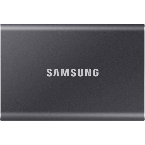 Disque Dur Ssd Externe SAMSUNG SSD externe T7 USB type C coloris gris 500 Go