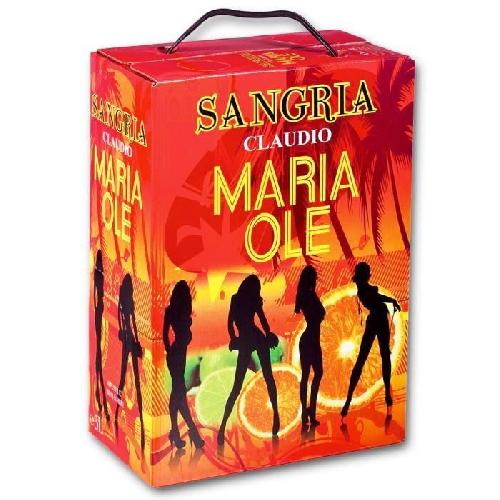 Aperitif A Base De Vin Sangria Maria Ole - 7vol - Bag in Box 300cl