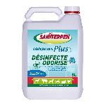 SANITERPEN - Desinfectant Plus Fraicheur Verte 5L.