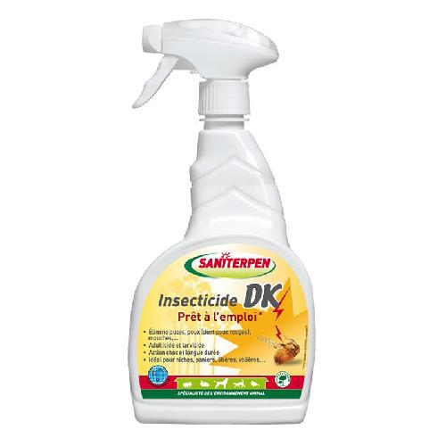 Entretien Et Traitement SANITERPEN DK CHOC 750 ml - Insectiside - 750 ml - Elimine les insectes volants et rampants . action longue duree. Pin des Landes