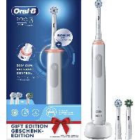 Sante - Hygiene Brosse a dents électrique ORAL-B Pro 3 - 3 brossettes incluses - blanc - sans fil