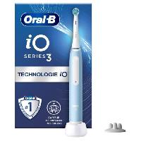 Sante - Hygiene Oral-B iO 3S Brosse a Dents Électrique Bleue. 1 Brossette