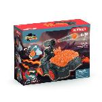 Figurine Miniature - Personnage Miniature SCHLEICH -  42668   ELDRADOR CREATURES Crashmobile de Lave avec Mini Creature - Coffret voiture avec figurine fantastique