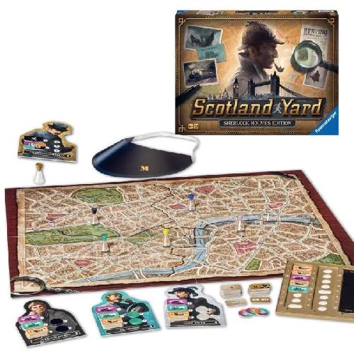 Jeu De Societe - Jeu De Plateau Scotland Yard Sherlock Holmes. Jeu de stratégie famille. des 10 ans. 27344. Ravensburger