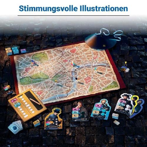 Jeu De Societe - Jeu De Plateau Scotland Yard Sherlock Holmes. Jeu de stratégie famille. des 10 ans. 27344. Ravensburger