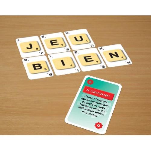 Jeu De Societe - Jeu De Plateau Scrabble cartes - 3 jeux en 1 - MEGABLEU