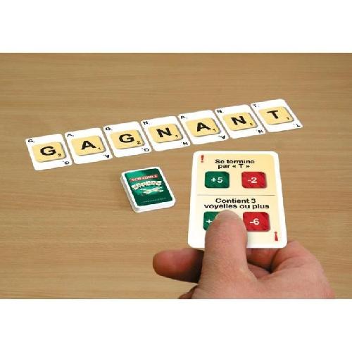 Jeu De Societe - Jeu De Plateau Scrabble cartes - 3 jeux en 1 - MEGABLEU