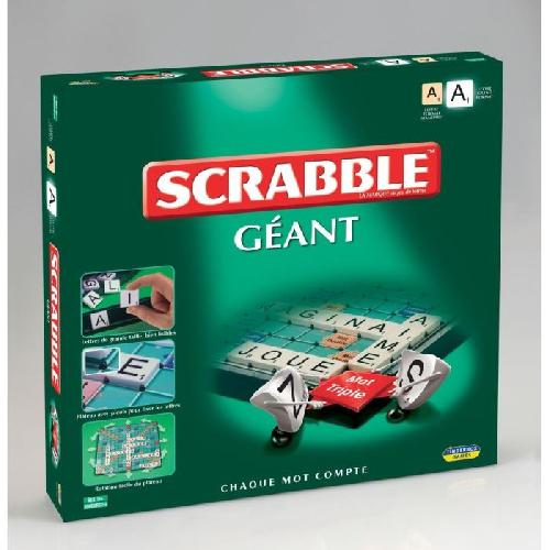 Jeu De Societe - Jeu De Plateau Scrabble Géant - Jeu de société - Mégableu