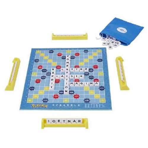 Jeu De Societe - Jeu De Plateau Scrabble Pokémon-Jeu de société familial avec 2 modes de jeu HXT27