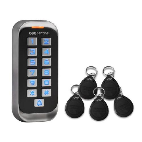 Accessoire Pour Motorisation De Portail SCS Clavier de codage avec badges 12V - CodeAccess RFID