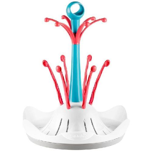 Egoutte Biberon Seche-biberons BADABULLE - Jusqu'a 6 biberons et accessoires - Fabriqué en France