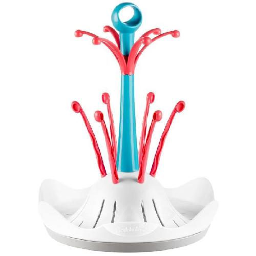 Egoutte Biberon Seche-biberons BADABULLE - Jusqu'a 6 biberons et accessoires - Fabriqué en France