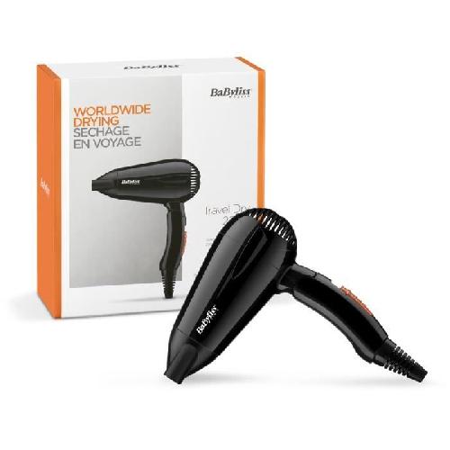 Seche-cheveux Seche-cheveux - BaByliss - 5344E Travel Dry 2000 - Compact Léger avec poignée pliable