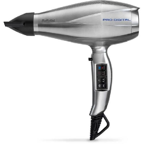 Seche-cheveux Seche-cheveux - BaByliss - 6000E Pro Digital 2200 - Technologie Ionique et Ceramique - Fabrique en Italie