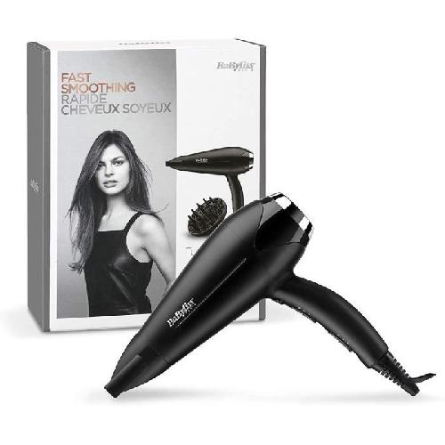 Seche-cheveux Seche-cheveux - BaByliss - D572DE Turbo Smooth 2200 avec Technologie Ionique et Céramique