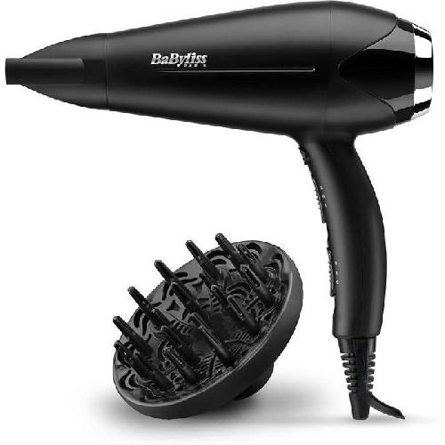 Seche-cheveux Seche-cheveux - BaByliss - D572DE Turbo Smooth 2200 avec Technologie Ionique et Céramique