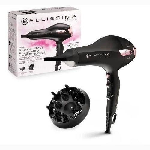 Seche-cheveux Seche Cheveux - Bellissima - Professionnel Ionique Léger P7 3000 - Concentrateur + Diffuseur - 3 Températures Séchage Rapide - 2100W