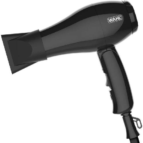 Tondeuse Multi-usages Seche-cheveux de voyage - WAHL - TRAVEL HAIR DRYER - 1000 W - 2 vitesses - Noir