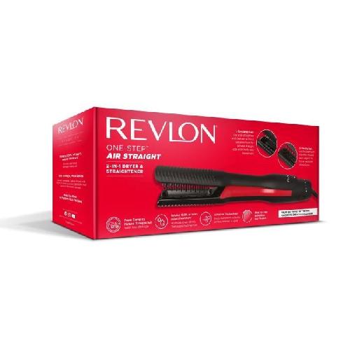 Lisseur - Pince - Fer A Lisser Seche cheveux et lisseur en 1 seul appareil - REVLON - ONE STEP AIR STRAIGHT - RVDR5330E